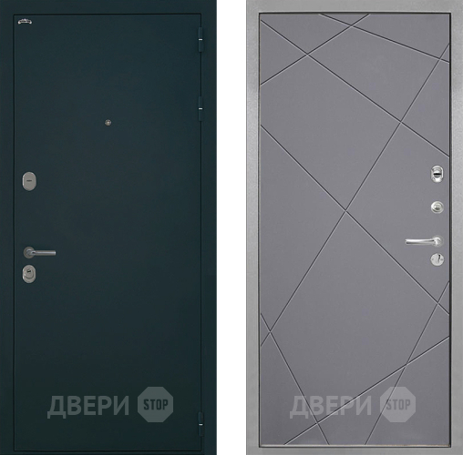 Дверь Интекрон (INTECRON) Греция Лучи-М Графит софт в Луховицах