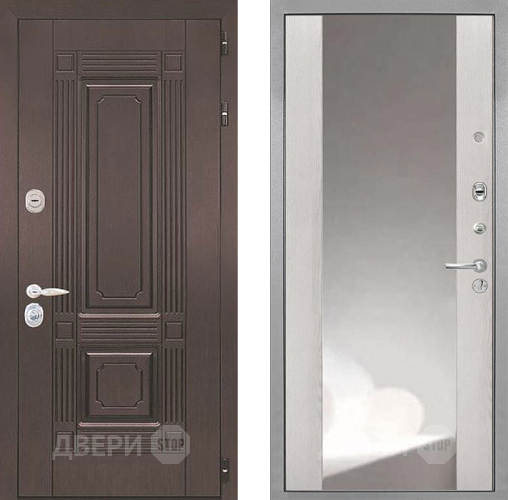 Дверь Интекрон (INTECRON) Италия ФЛЗ-516 Зеркало Сосна белая в Луховицах