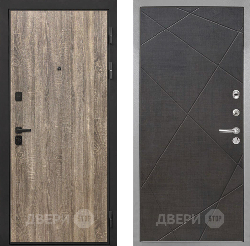 Дверь Интекрон (INTECRON) Профит Black Дуб Турин Лучи-М Венге распил кофе в Луховицах