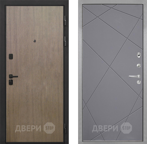 Дверь Интекрон (INTECRON) Профит Black Венге Коричневый Лучи-М Графит софт в Луховицах