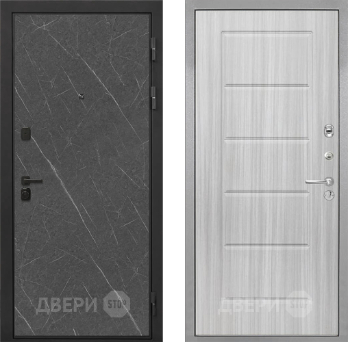 Дверь Интекрон (INTECRON) Профит Black Гранит Лава Оникс ФЛ-39 Сандал белый в Луховицах