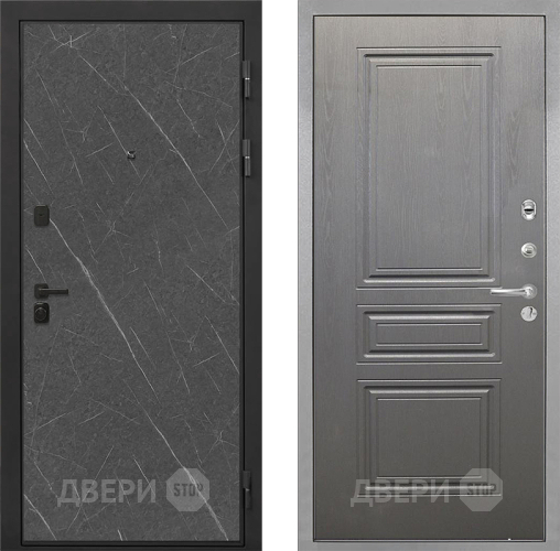 Дверь Интекрон (INTECRON) Профит Black Гранит Лава Оникс ФЛ-243 Графит вуд дуб в Луховицах