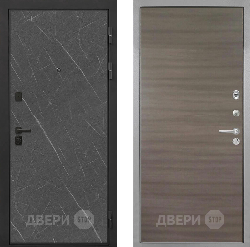 Дверь Интекрон (INTECRON) Профит Black Гранит Лава Оникс Гладкая Дуб тоскано поперечный в Луховицах