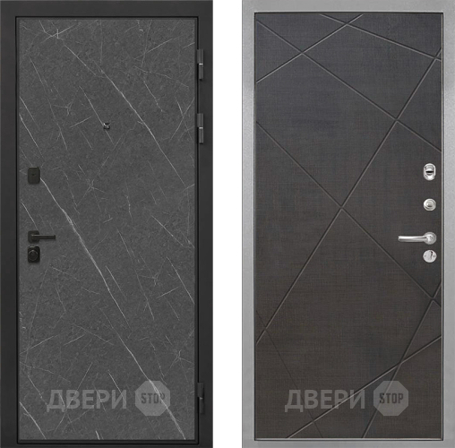 Входная металлическая Дверь Интекрон (INTECRON) Профит Black Гранит Лава Оникс Лучи-М Венге распил кофе в Луховицах