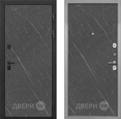 Дверь Интекрон (INTECRON) Профит Black Гранит Лава Оникс Гладкая Гранит лава оникс в Луховицах
