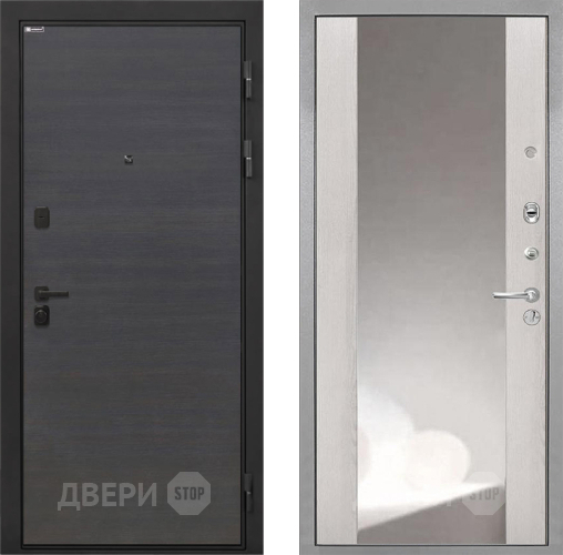 Дверь Интекрон (INTECRON) Профит Black Эковенге ФЛЗ-516 Зеркало Сосна белая в Луховицах