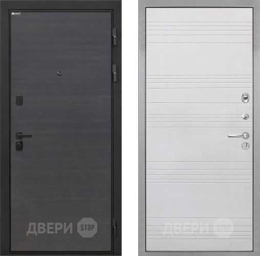 Входная металлическая Дверь Интекрон (INTECRON) Профит Black Эковенге ФЛ-316 Белый ясень в Луховицах