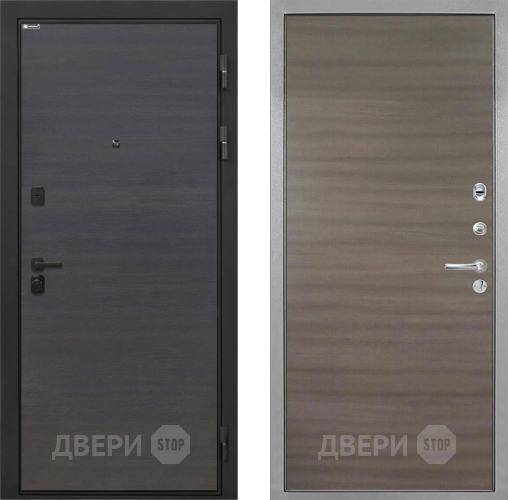 Дверь Интекрон (INTECRON) Профит Black Эковенге Гладкая Дуб тоскано поперечный в Луховицах