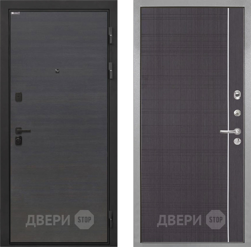 Дверь Интекрон (INTECRON) Профит Black Эковенге В-07 с молдингом Венге в Луховицах