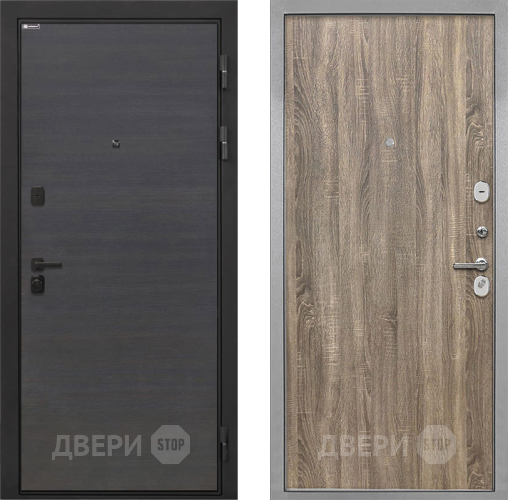 Дверь Интекрон (INTECRON) Профит Black Эковенге Гладкая Дуб турин в Луховицах