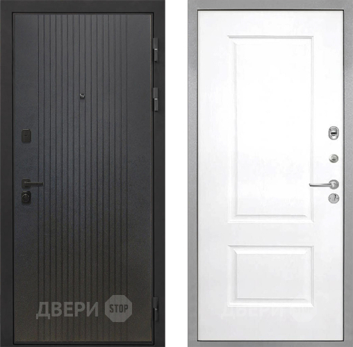 Входная металлическая Дверь Интекрон (INTECRON) Профит Black ФЛ-295 Альба Роял Вуд белый в Луховицах