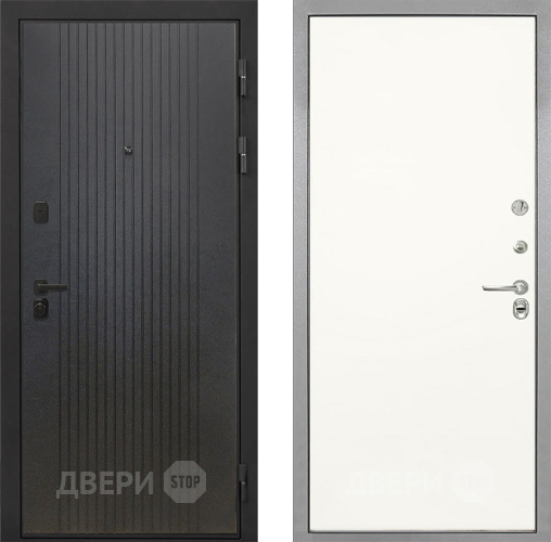 Дверь Интекрон (INTECRON) Профит Black ФЛ-295 Гладкая Слоновая кость в Луховицах