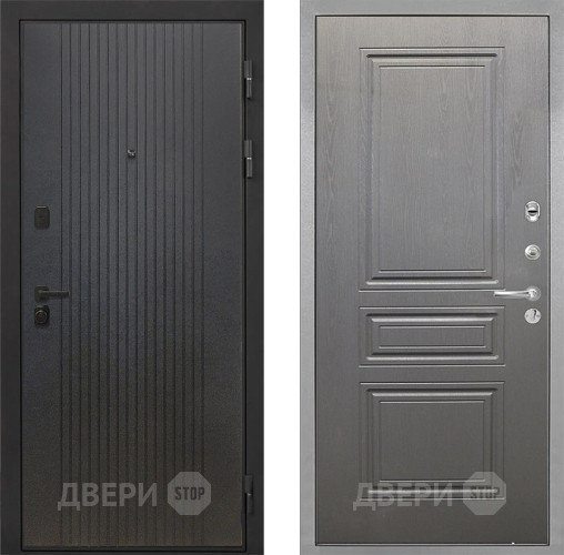 Дверь Интекрон (INTECRON) Профит Black ФЛ-295 ФЛ-243 Графит вуд дуб в Луховицах