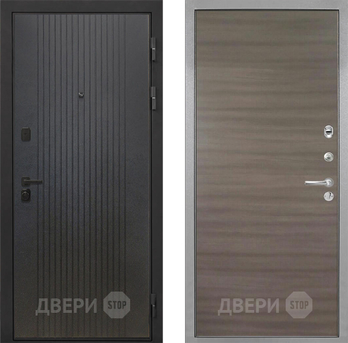 Дверь Интекрон (INTECRON) Профит Black ФЛ-295 Гладкая Дуб тоскано поперечный в Луховицах