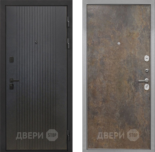 Дверь Интекрон (INTECRON) Профит Black ФЛ-295 Гладкая Гранж в Луховицах