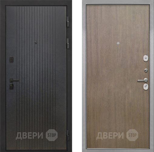 Дверь Интекрон (INTECRON) Профит Black ФЛ-295 Гладкая шпон Венге коричневый в Луховицах