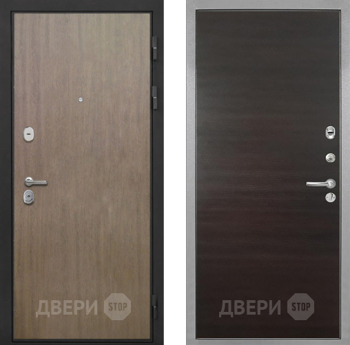 Дверь Интекрон (INTECRON) Гектор Венге Коричневый Гладкая Эковенге поперечный в Луховицах