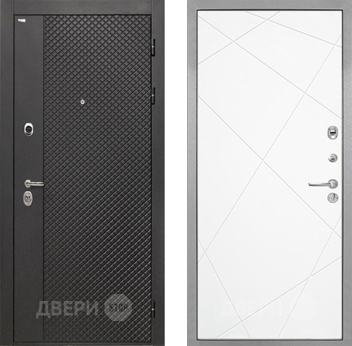 Дверь Интекрон (INTECRON) Олимпия Black 4К Лучи-М Софт милк в Луховицах