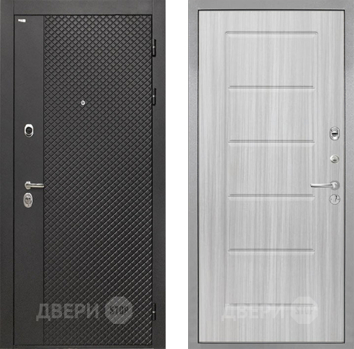 Дверь Интекрон (INTECRON) Олимпия Black 4К ФЛ-39 Сандал белый в Луховицах