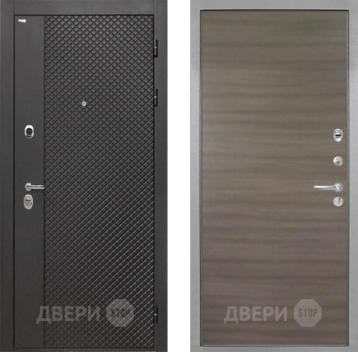 Дверь Интекрон (INTECRON) Олимпия Black 4К Гладкая Дуб тоскано поперечный в Луховицах