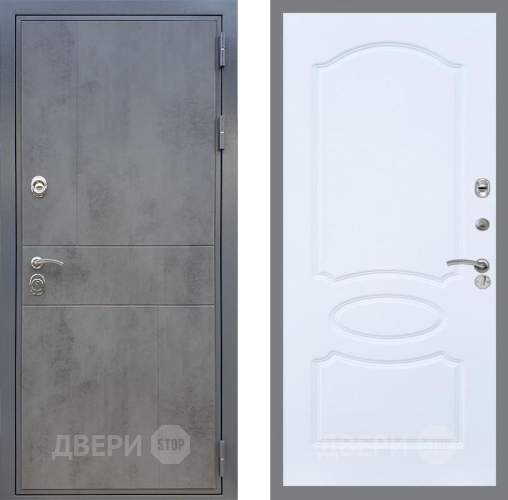 Дверь Рекс (REX) ФЛ-290 FL-128 Силк Сноу в Луховицах