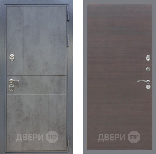 Дверь Рекс (REX) ФЛ-290 GL венге поперечный в Луховицах