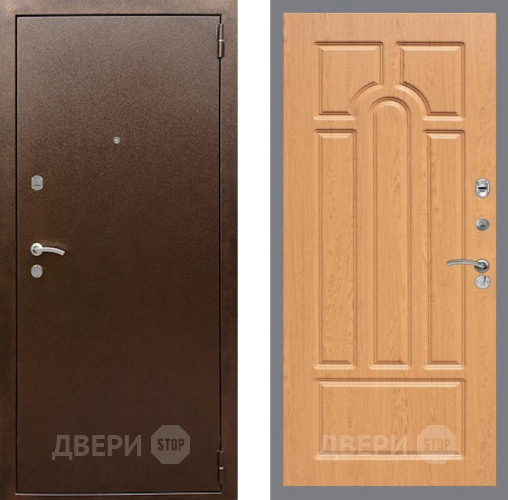 Дверь Рекс (REX) 1А Медный Антик FL-58 Дуб в Луховицах