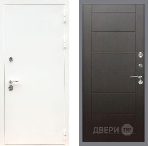 Дверь Рекс (REX) 5 Белая Шагрень Сити Венге в Луховицах
