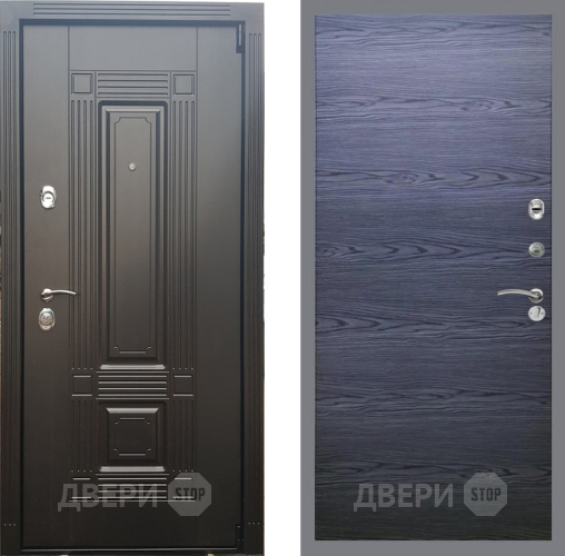 Дверь Рекс (REX) 9 GL Дуб тангенальный черный в Луховицах
