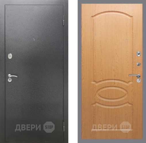 Дверь Рекс (REX) 2А Серебро Антик FL-128 Дуб в Луховицах