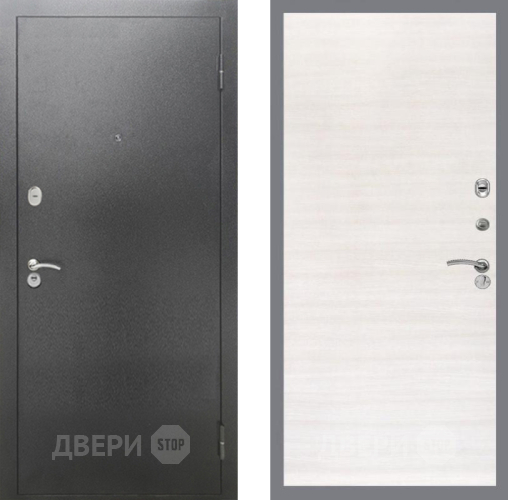 Дверь Рекс (REX) 2А Серебро Антик GL Акация в Луховицах