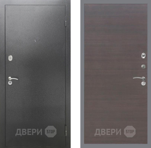 Дверь Рекс (REX) 2А Серебро Антик GL венге поперечный в Луховицах