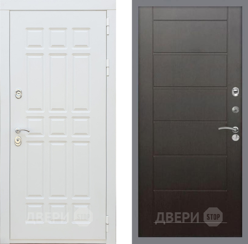 Дверь Рекс (REX) 8 Силк Сноу Сити Венге в Луховицах