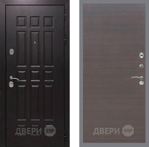 Входная металлическая Дверь Рекс (REX) 8 GL венге поперечный в Луховицах