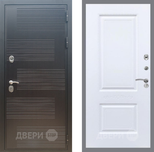 Входная металлическая Дверь Рекс (REX) премиум 185 Смальта Силк Сноу в Луховицах