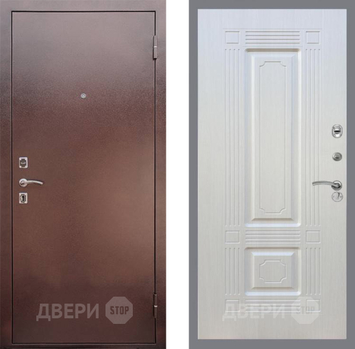 Входная металлическая Дверь Рекс (REX) 1 FL-2 Лиственница беж в Луховицах