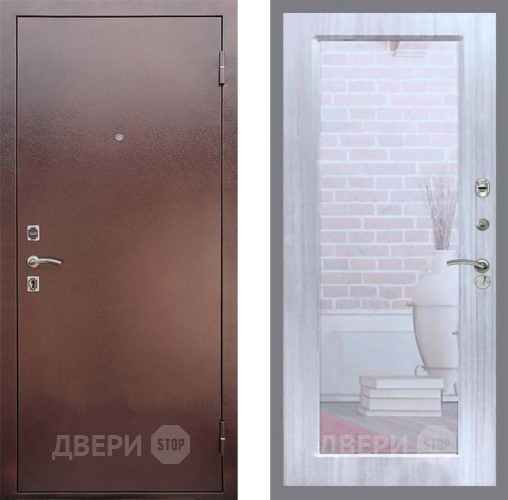 Дверь Рекс (REX) 1 Зеркало Пастораль Сандал белый в Луховицах