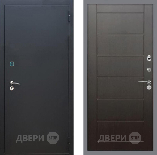 Дверь Рекс (REX) 1A Черный Муар Сити Венге в Луховицах
