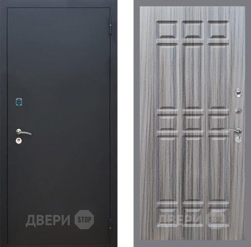Дверь Рекс (REX) 1A Черный Муар FL-33 Сандал грей в Луховицах