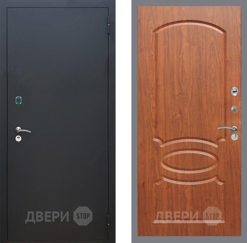 Дверь Рекс (REX) 1A Черный Муар FL-128 Морёная берёза в Луховицах