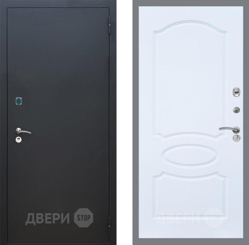 Дверь Рекс (REX) 1A Черный Муар FL-128 Силк Сноу в Луховицах