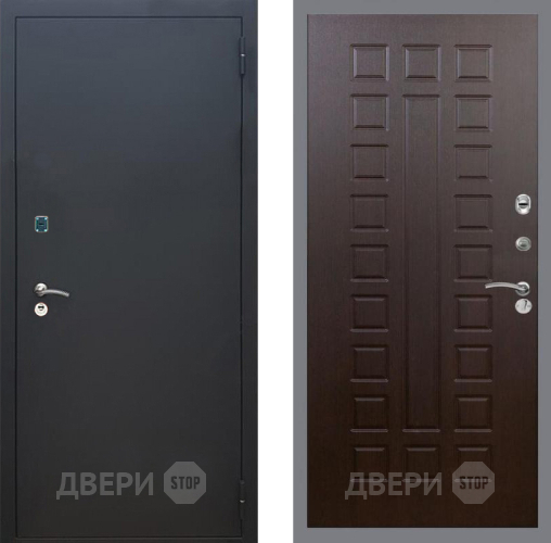 Дверь Рекс (REX) 1A Черный Муар FL-183 Венге в Луховицах