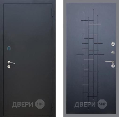 Дверь Рекс (REX) 1A Черный Муар FL-289 Ясень черный в Луховицах