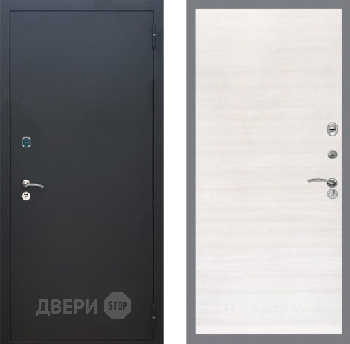 Входная металлическая Дверь Рекс (REX) 1A Черный Муар GL Акация в Луховицах