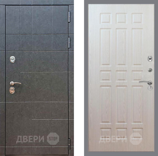Входная металлическая Дверь Рекс (REX) 21 FL-33 Беленый дуб в Луховицах