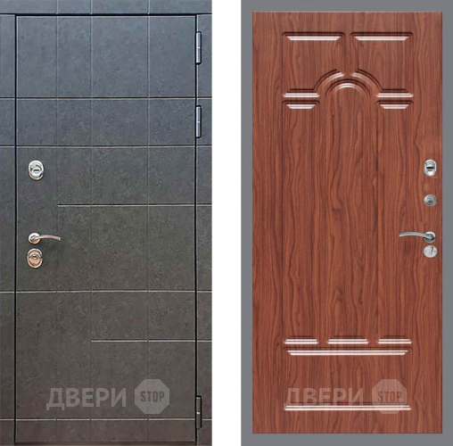 Дверь Рекс (REX) 21 FL-58 орех тисненый в Луховицах