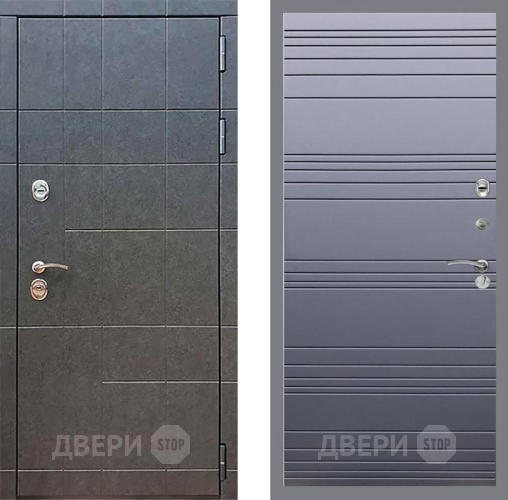 Дверь Рекс (REX) 21 Line Силк титан в Луховицах