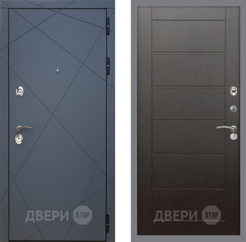 Дверь Рекс (REX) 13 Силк Титан Сити Венге в Луховицах