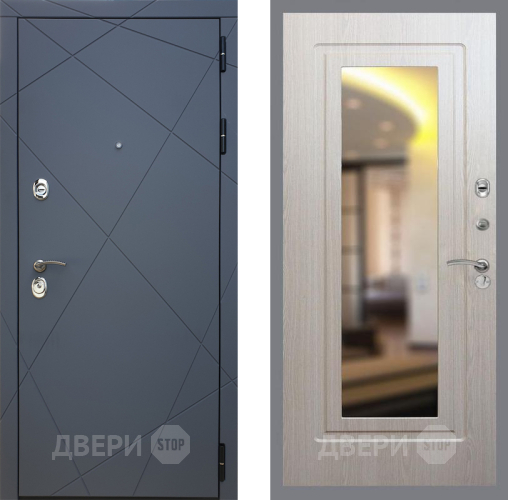 Дверь Рекс (REX) 13 Силк Титан FLZ-120 Беленый дуб в Луховицах