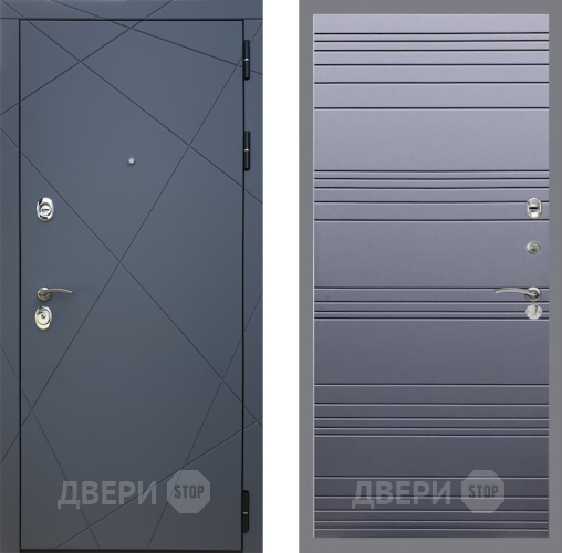 Дверь Рекс (REX) 13 Силк Титан Line Силк титан в Луховицах